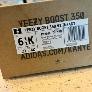 Toddler Yeezy 350 Cloud White